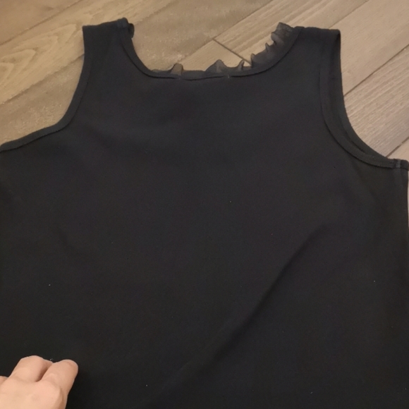 Cotton tank top with studs and beads - Picture 7 of 9